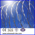 hot-dipped concertina razor barbed wire , razor wire fencing ,BTO-22 razor barbed wire